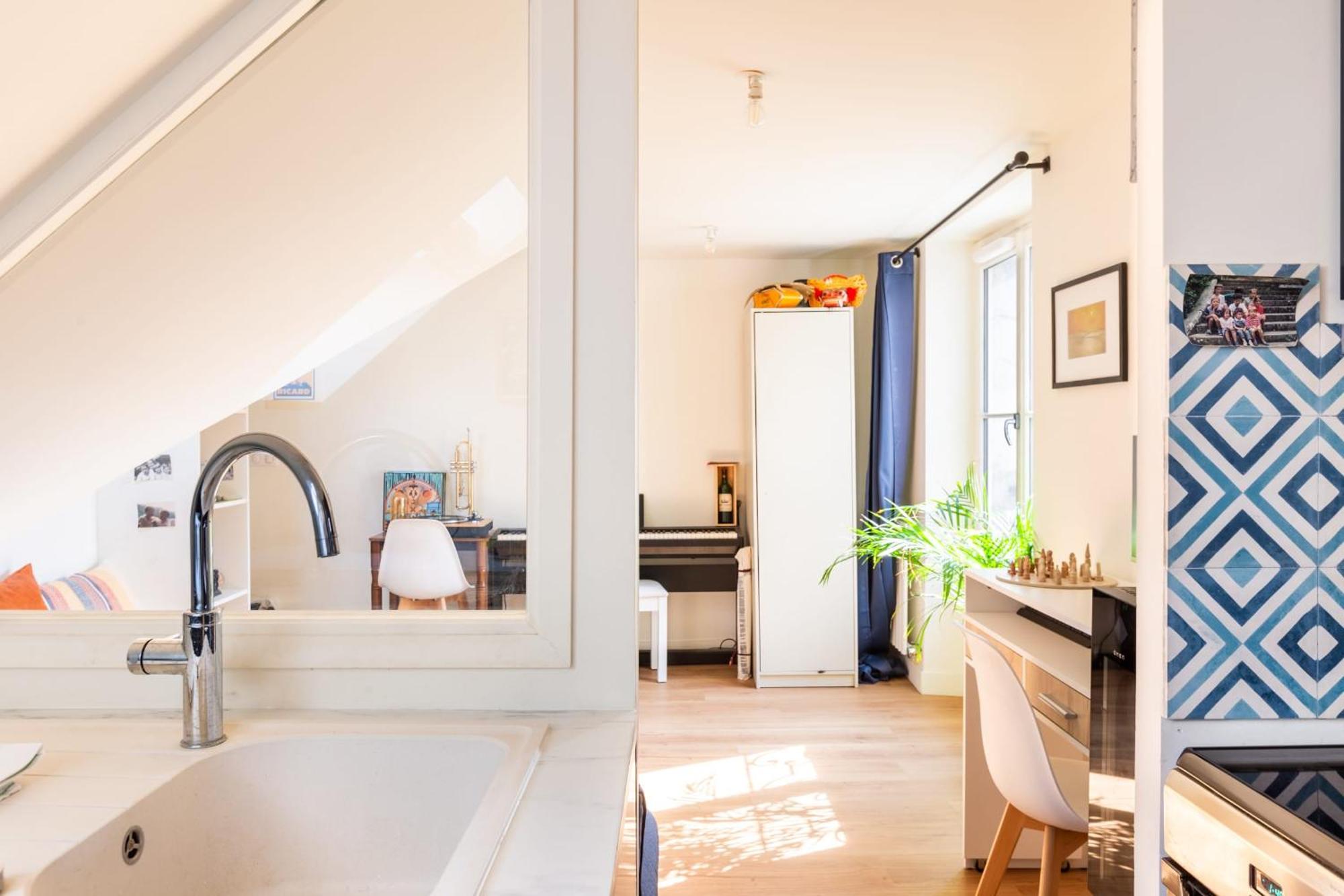 Appartement Harmonie Sous Elegance Au Marais