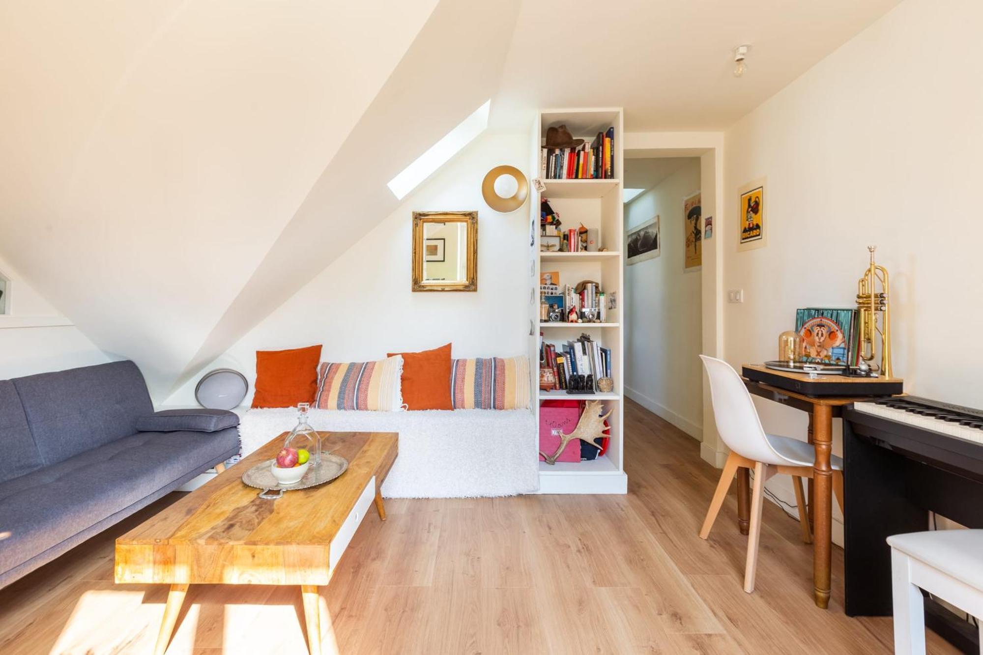 Appartement Harmonie Sous Elegance Au Marais *